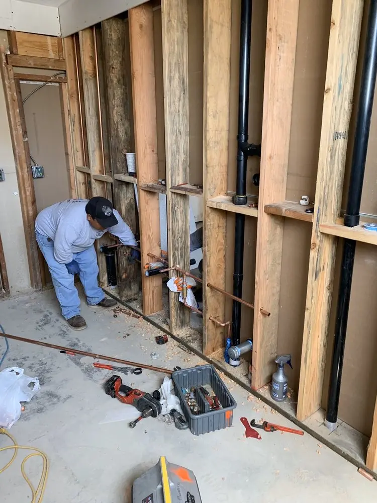 Commercial rough-in plumbing for Gas Line Repair in Sioux Center